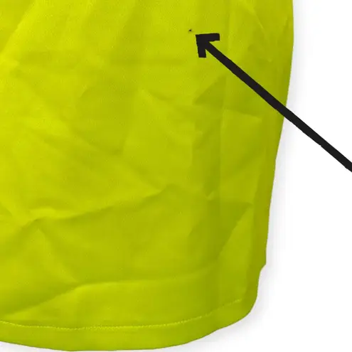 RUNAWAY THE LABEL | NWT | Small | Serafina Lime Twited Bust Crystal Mini Dress