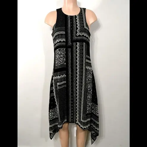 Karen Kane handkerchief hem dress. New
