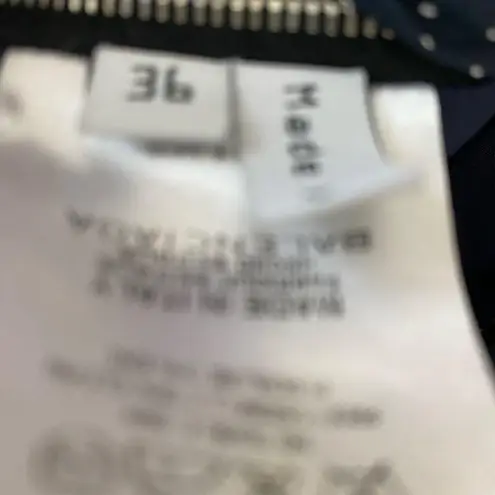 Balenciaga París Spaghetti Strap Polka Dot Adjustable Tank Top, Size 36