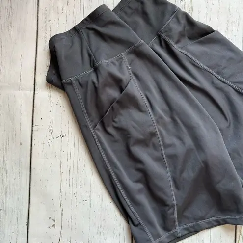 Sports Wear charcoal gray high waist biker shorts Size 2XL