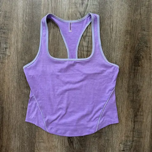 Free People Movement New FP Movement by Free People Purple Lavender Tank Top Size S