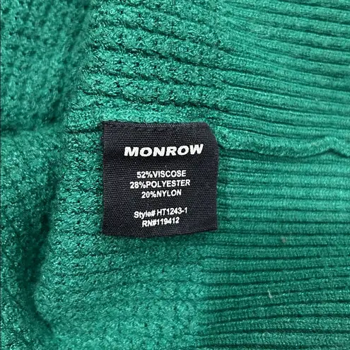 MONROW Super Soft Waffle Knit Sweatshirt