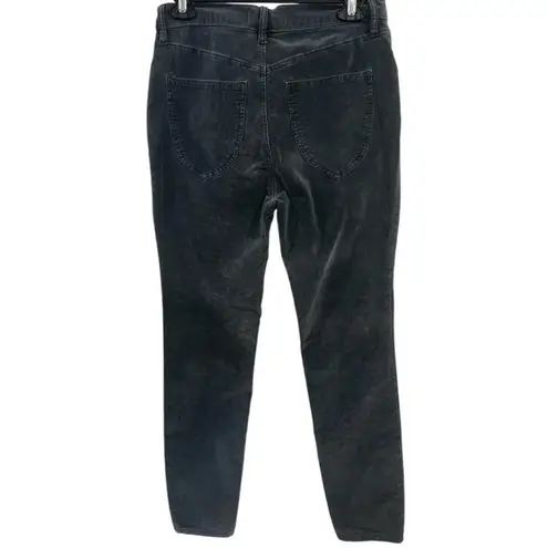 Free People Women's Size 27 Gray Corduroy Pants button fly Denim Jean by 