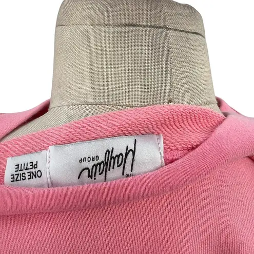 The Mayfair Group Emotions Are Valid Graphic Sweatshirt Pink One Size Petite