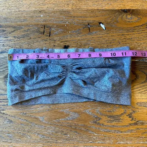 Free Press Seamless Bandeau Bra Grey Size S/M