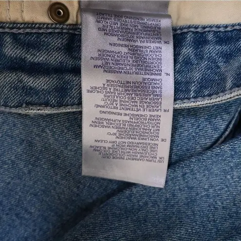 NYDJ Womens 28W High Waist Fray Hem Crop Slim Bootcut Lift Tuck Technology Jeans