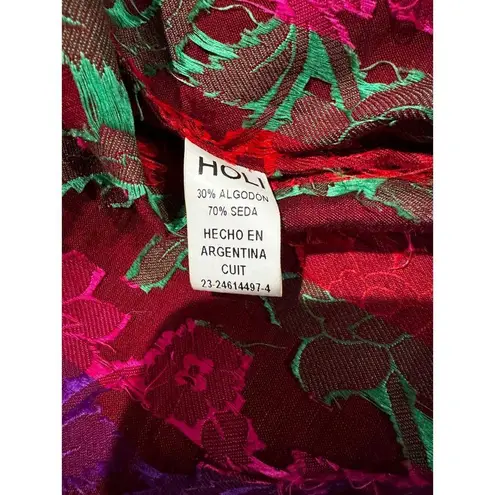 HOLI BY DOLORES BARREIR0 Light Jacket in Size Medium Red