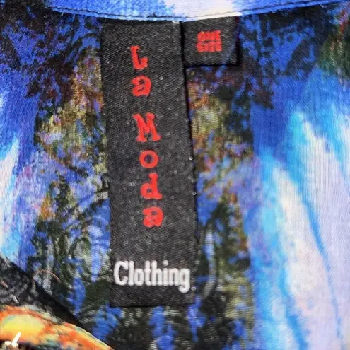 La Moda kaftan peacock style! New Blue Size undefined