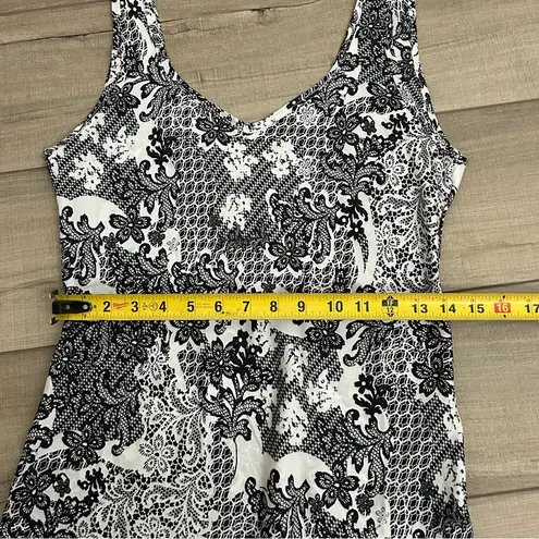  X Intimately Free People Worth The Wait Black White Maxi Slip Dress