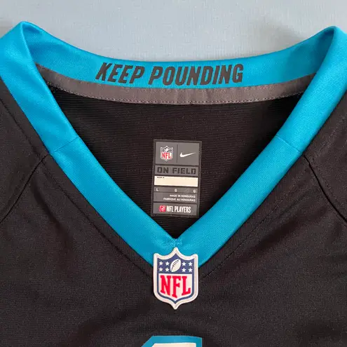 Nike Carolina Panthers Cam Newton  Game Womens Black NFL Football Jersey