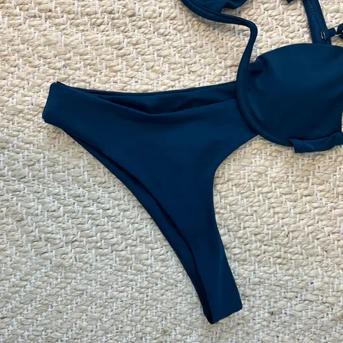 Cider navy bikini set