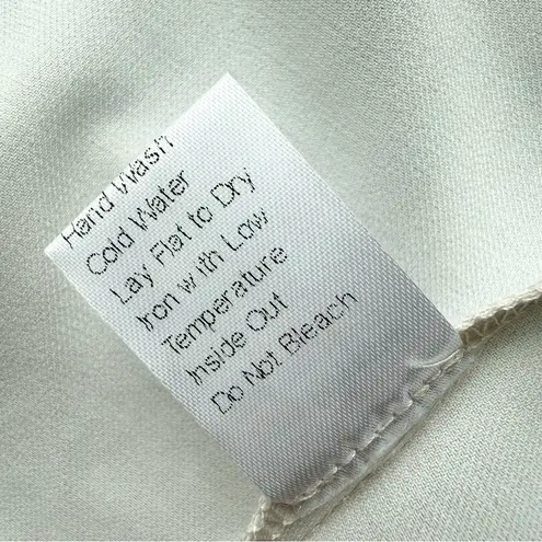 Misook Painted Sunset Blouson Sleeve Maxi Dress Beige Sz XL NWT