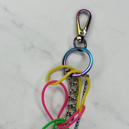 Rainbow Multi Strand Chain Pants Chain Wallet Chain 19" Chunky ✨