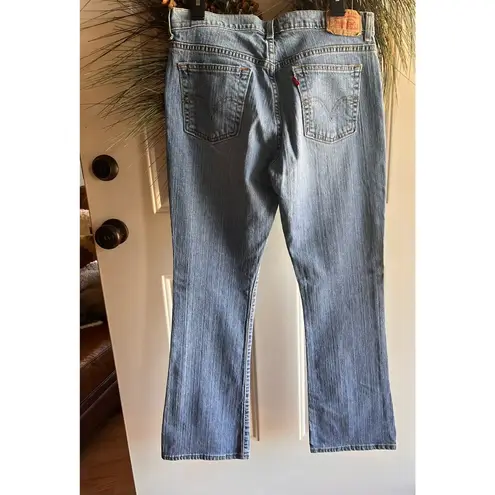 Levi's  515 Bootcut Low Rise Denim Blue Jeans Size 10 Mis Medium