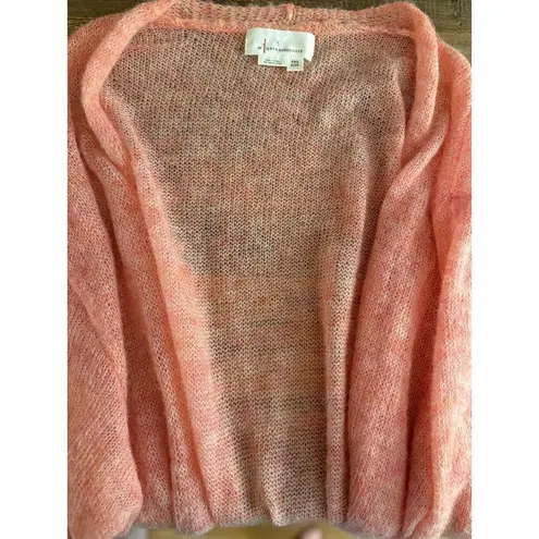 Anthropologie Duster Kimono Cardigan Pink One Size Boho Soft Lightweight OS
