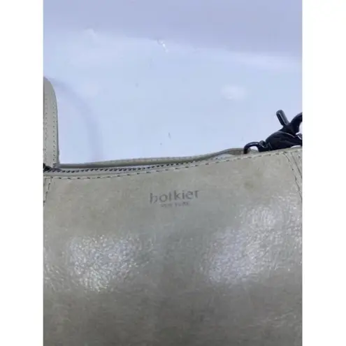 Botkier Logan Gray Leather Cross Body Bag