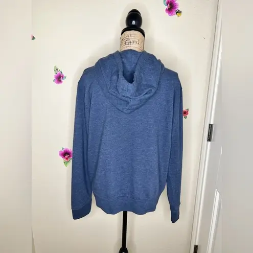 Aeropostale  Embroidered Hooded Blue Gray Sweatshirt & Pants Size Large