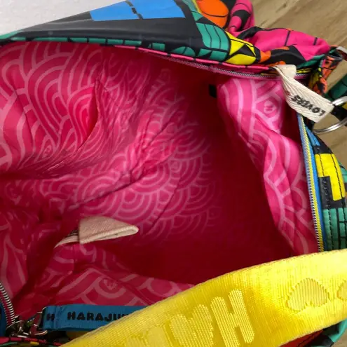 Harajuku Lovers Purse Multicolor Shoulder Bag Candy Squaresville Y2K Colorful