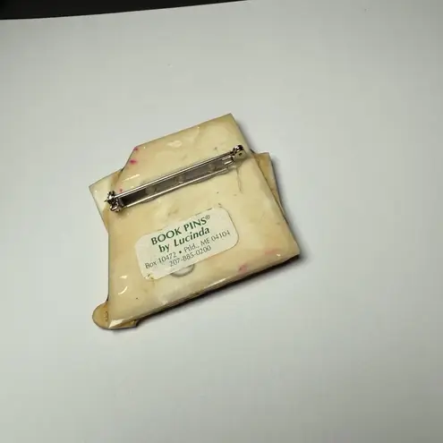 Read To Succeed Book Pins By Lucinda Brooch Pin Handcrafted Hand Made