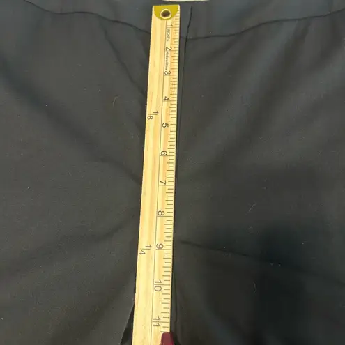 346 Brooks Brothers stretch Women's Elegant Black Wide Leg Trouser.98%wool Size 12