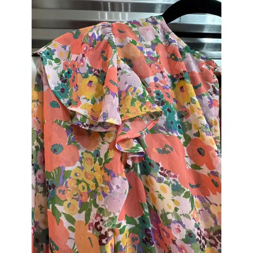 Lost + Wander Floral Mini Dress Size Small