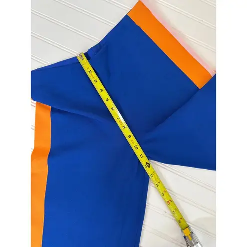 Titì Milano Women's Knitted Van Gough Pants Tricolor Italian Made Size EUR 46 M Blue Size M