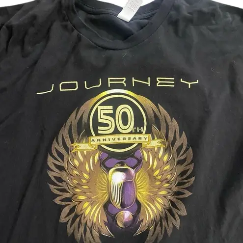 Tulex Journey 50th Anniversary short sleeve tshirt XXL Black concert Freedom tou