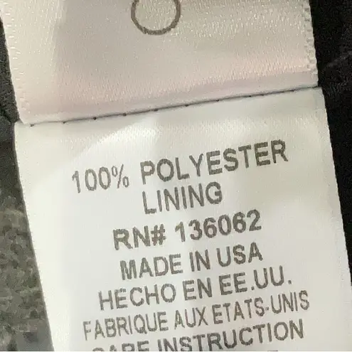 Lavender Brown Paisley & Floral Smocked Blouse with Mandarin Collar Size Large L