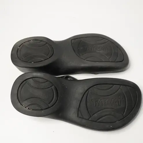 Birkenstock  Tatami Footbed Black Leather Sandals‎ Shoes Comfort EUR 37 US 7