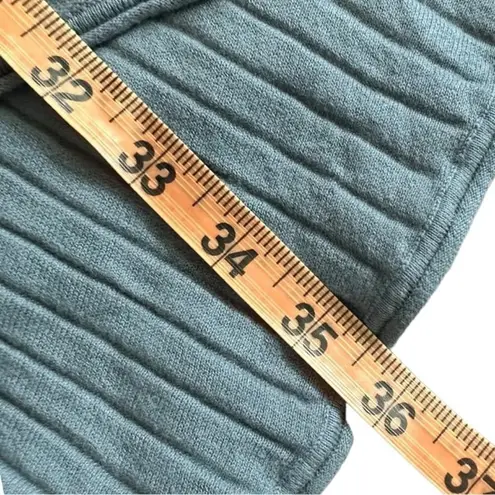 Soft Surroundings Asymmetrical Knit Sweater Grey size Small