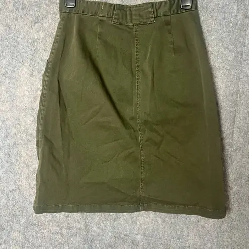 Label of Graded Goods L.O.G.G. (Label‎ of Graded Goods) Woman Size 6 army green utility mini skirt