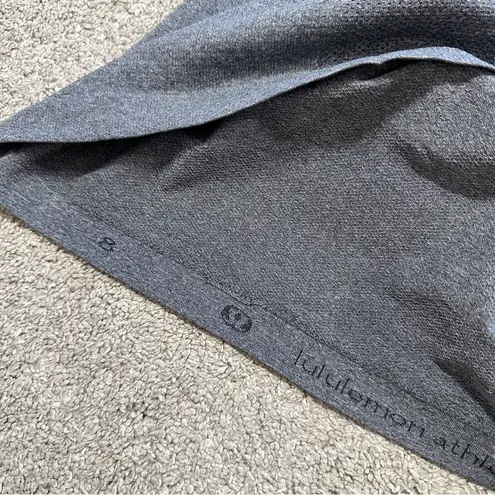 Lululemon  Women’s Swiftly Tech Shirt Short Sleeve Crew in Heathered Black Size 8 - Image 9