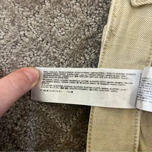 Desigual NWOT Beige Marlon Flared Cropped Jeans, Size 40