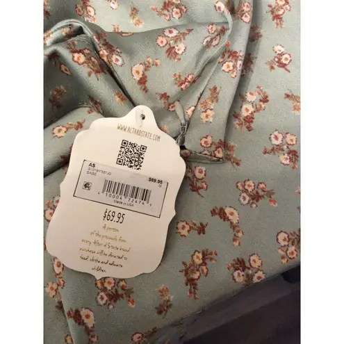 New NWT Altard' State Floral Sage Skirt Size Medium M (69.95) Green