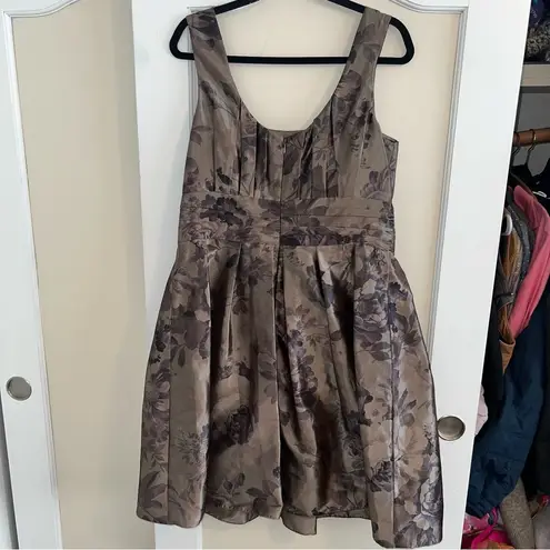 Peruvian Connection Borealis Satin Pleated Mini Dress