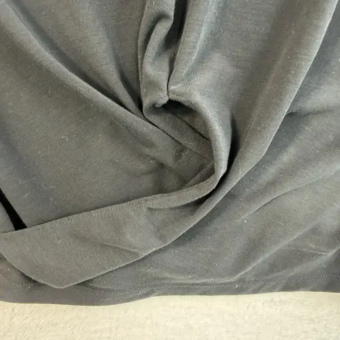 Nike  Women's S Cropped Twist Front Top One Classic Dri-Fit Short Sleeve Black