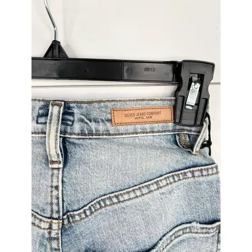 Silver Jeans Company Light Wash Five Pocket Balloon Leg Jeans Size 24 x 29 NEW