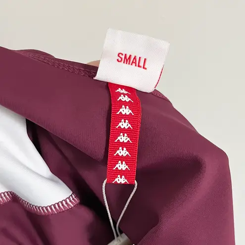 Kappa NWT Women’s Banda Auber Bodysuit in Pink Purple Size Small