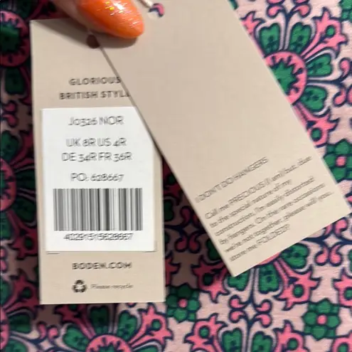 Boden USA NWT Boden Amelie Short Sleeve Jersey Shirt Dress w/Pockets