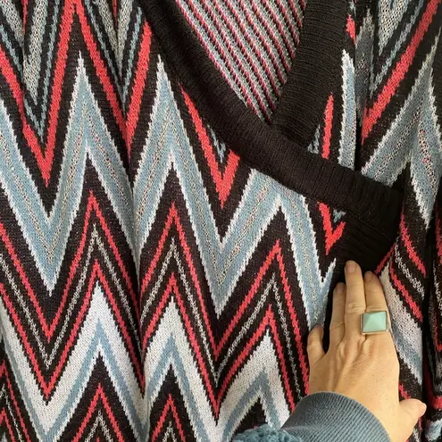 Open Front Long Sweater Coat Size XXL