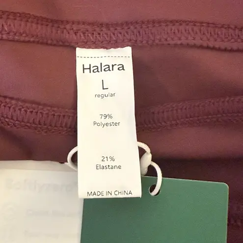 Halara Women's High Waisted Pocket Flare Yoga Halo Tek Air Leggings Large NWT