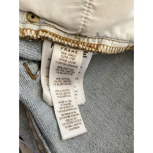 frame denim Frame LeCutoff Light Wash Denim Shorts 24