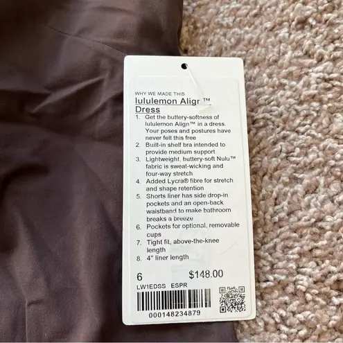 Lululemon  Align Dress - Espresso