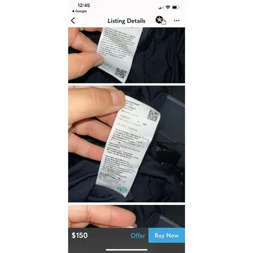 Hugo Boss Exandria Black Dress, NWT, Size M, B69, $155