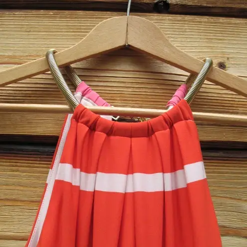 Eliza J Striped Maxi Dress 10