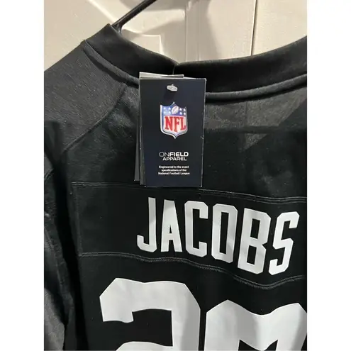 Nike Oakland Raiders  On Field #28 Josh Jacobs Football Jersey Size XL