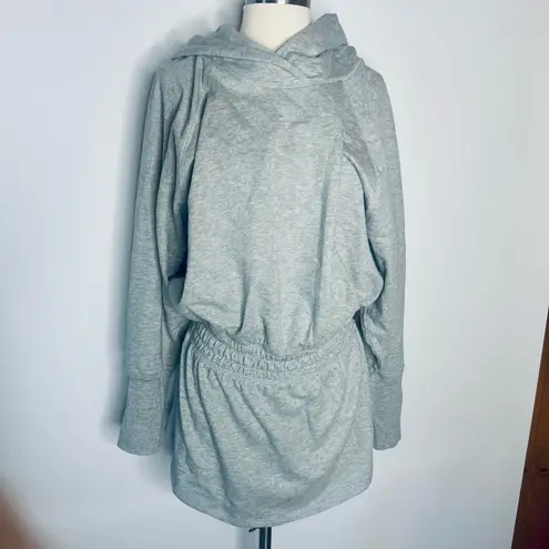 Free People Movement FP Movement Grey Hoodie Dress