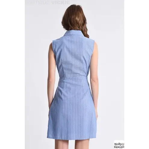 Molly Bracken ✨ROBE STRIPED MINI SZ M DRESS✨