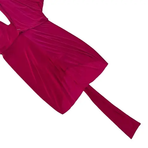 MISA Los Angeles Xenia Top in Fuchsia