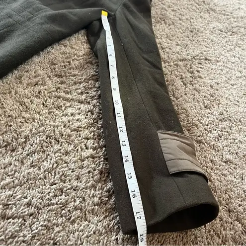 Ivan Grundahl olive green wool long trench coat sz 6 medium designed jacket